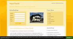 Desktop Screenshot of haus-fiechtl.com